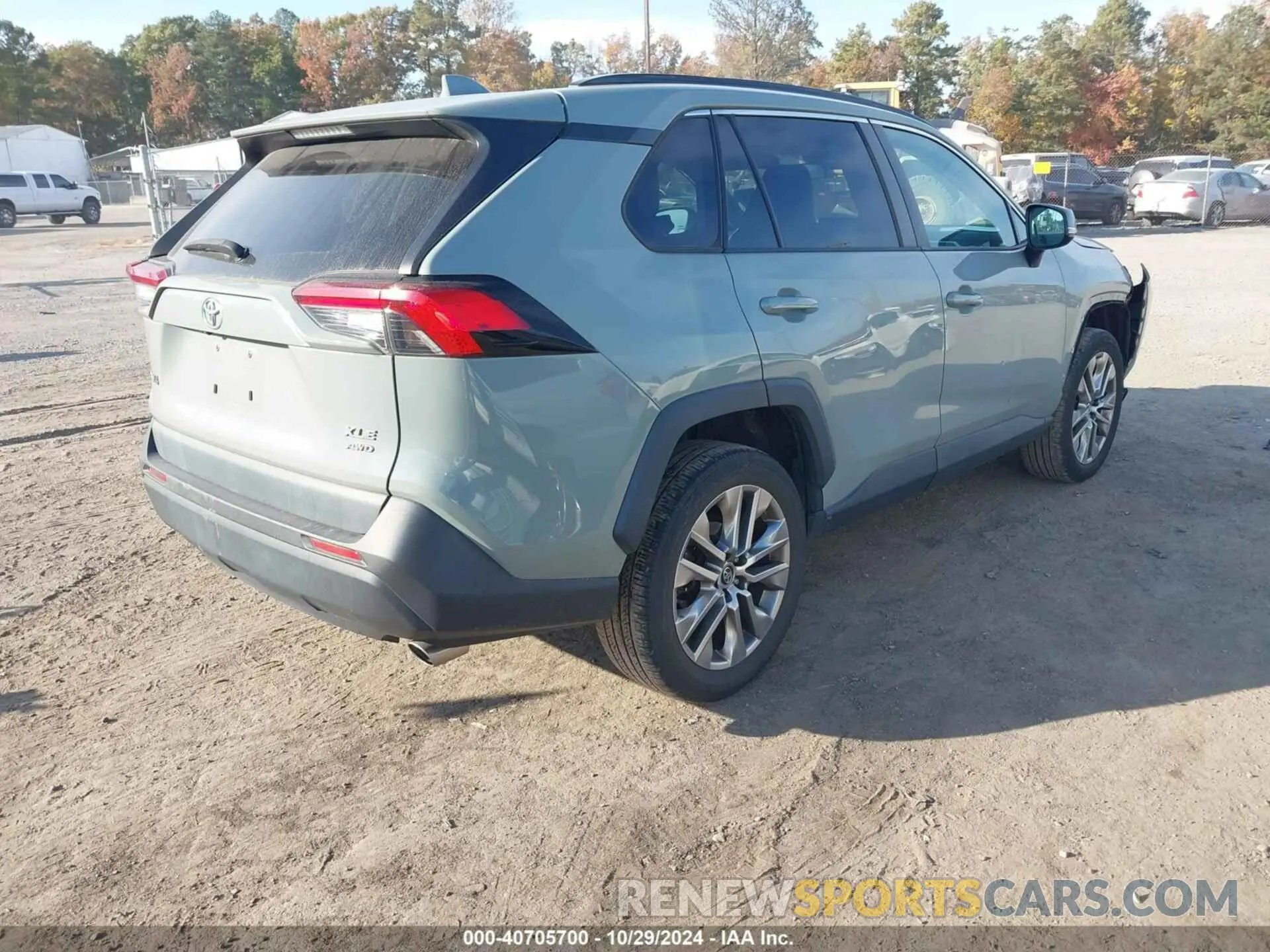 4 fotografías del automóvil dañado 2T3A1RFV5KW045569 TOYOTA RAV4 2019