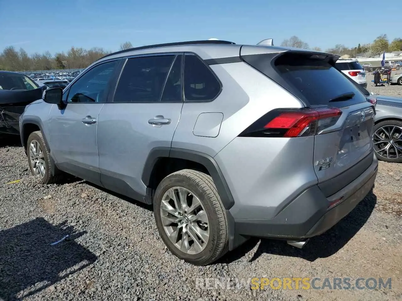 2 fotografías del automóvil dañado 2T3A1RFV7KC030881 TOYOTA RAV4 2019
