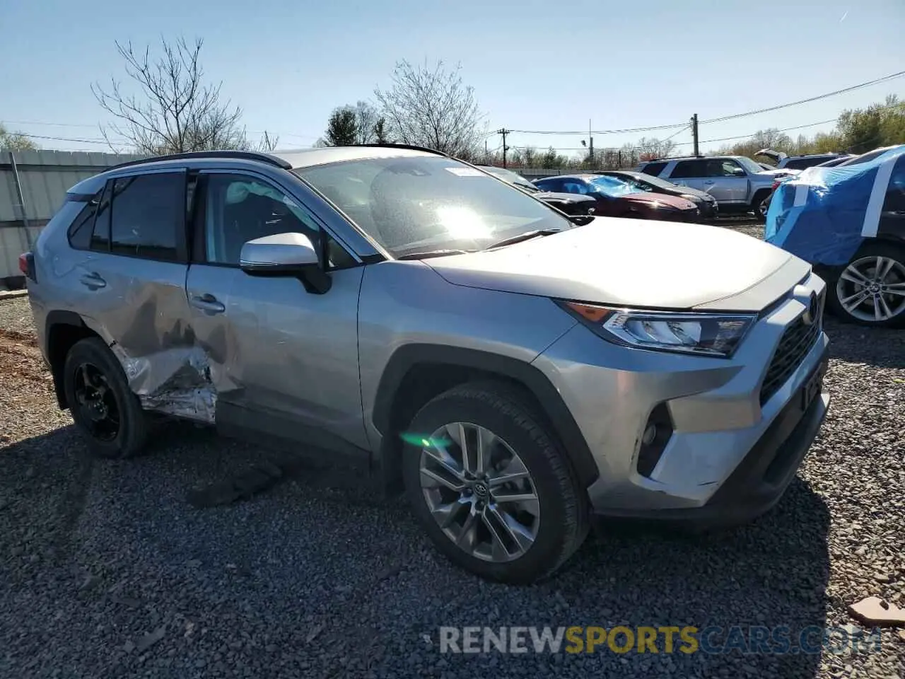 4 fotografías del automóvil dañado 2T3A1RFV7KC030881 TOYOTA RAV4 2019
