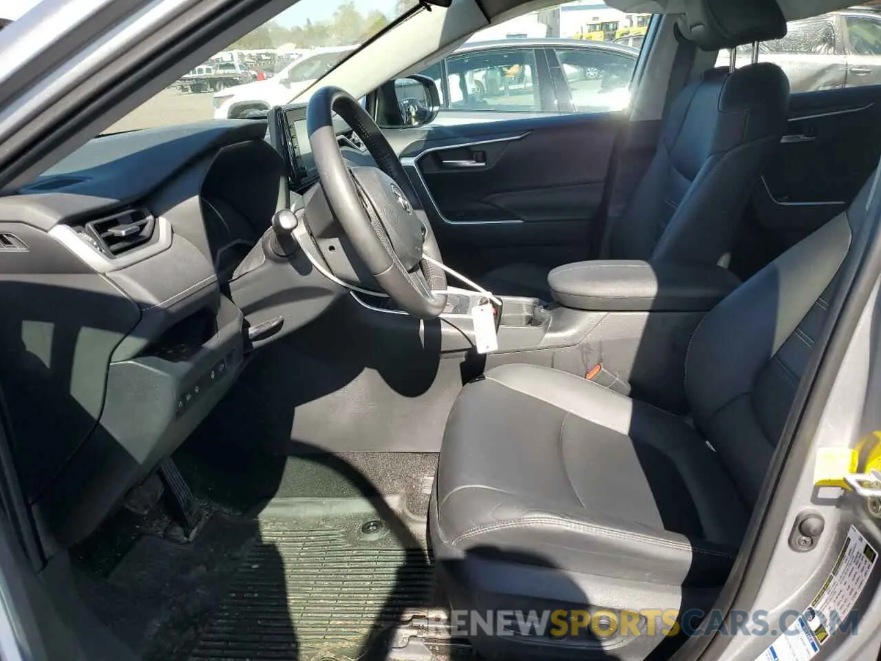 7 fotografías del automóvil dañado 2T3A1RFV7KC030881 TOYOTA RAV4 2019