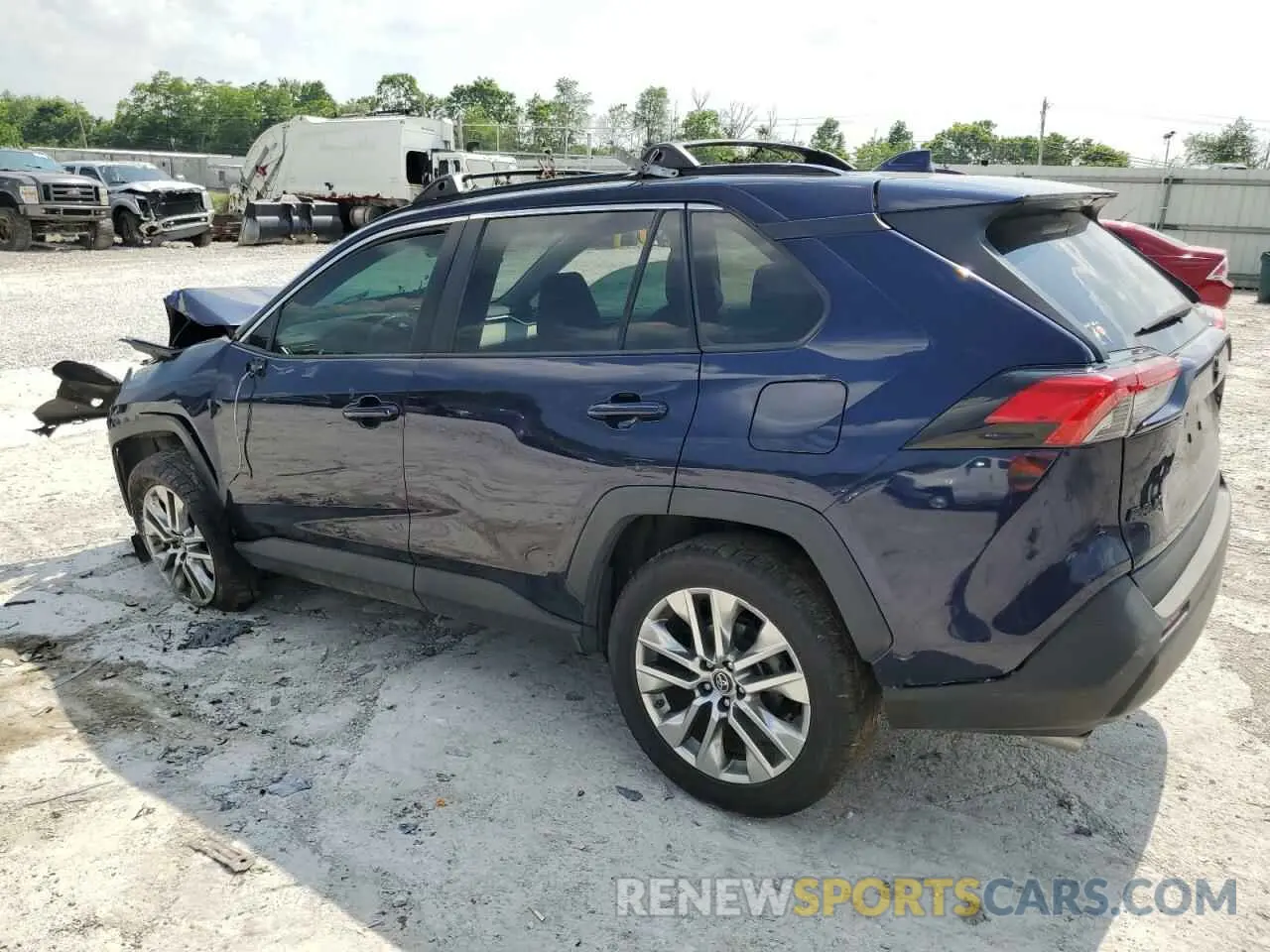 2 fotografías del automóvil dañado 2T3A1RFV7KW049185 TOYOTA RAV4 2019