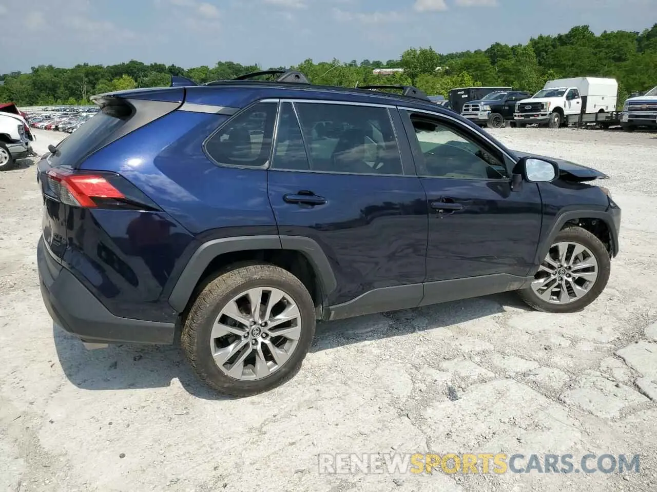 3 fotografías del automóvil dañado 2T3A1RFV7KW049185 TOYOTA RAV4 2019