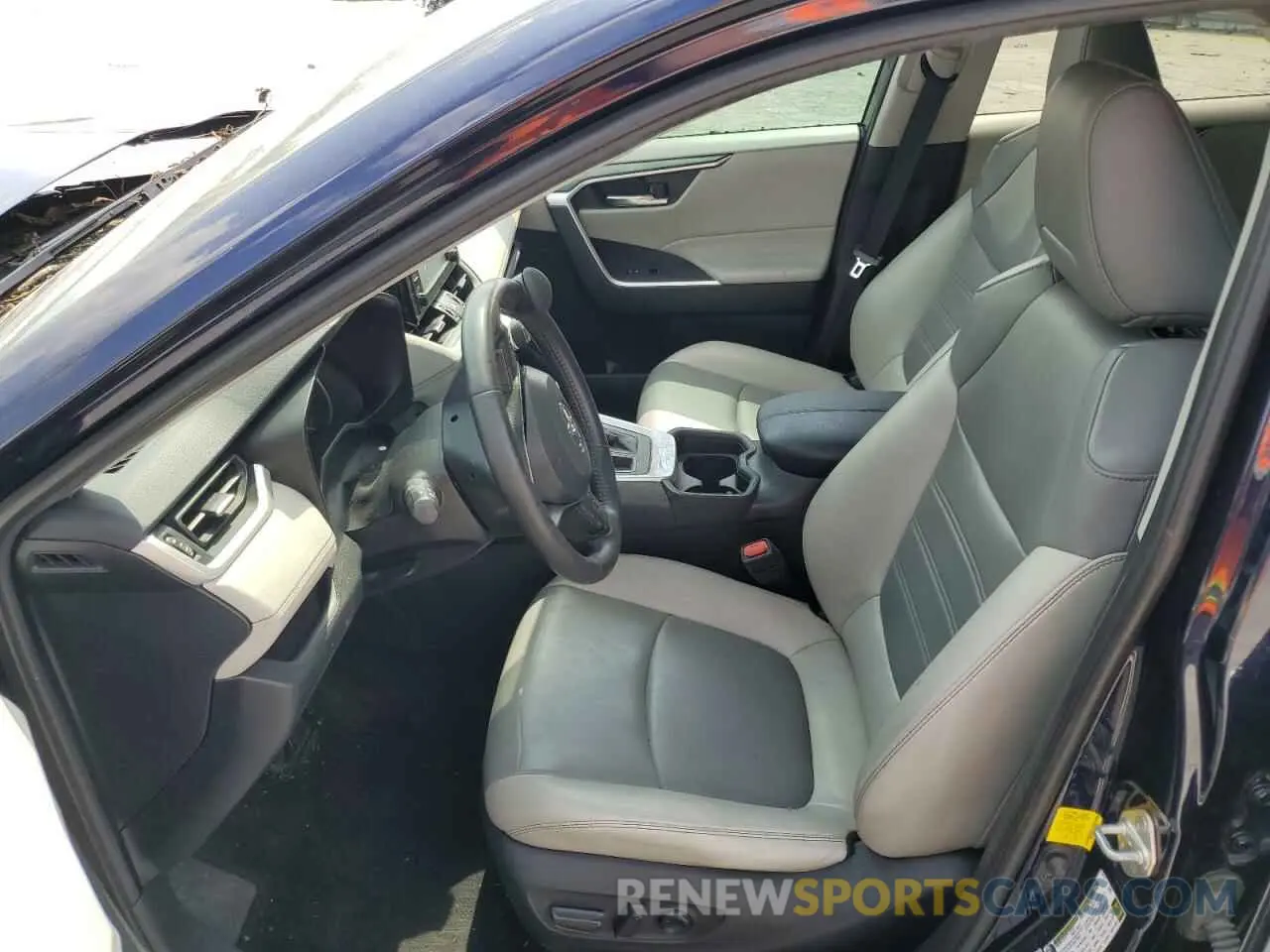 7 fotografías del automóvil dañado 2T3A1RFV7KW049185 TOYOTA RAV4 2019