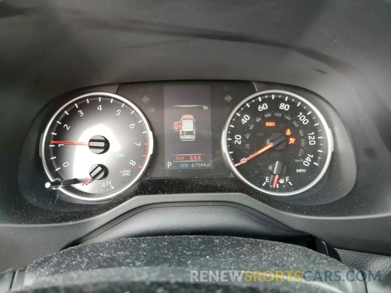 9 fotografías del automóvil dañado 2T3A1RFV8KC030761 TOYOTA RAV4 2019