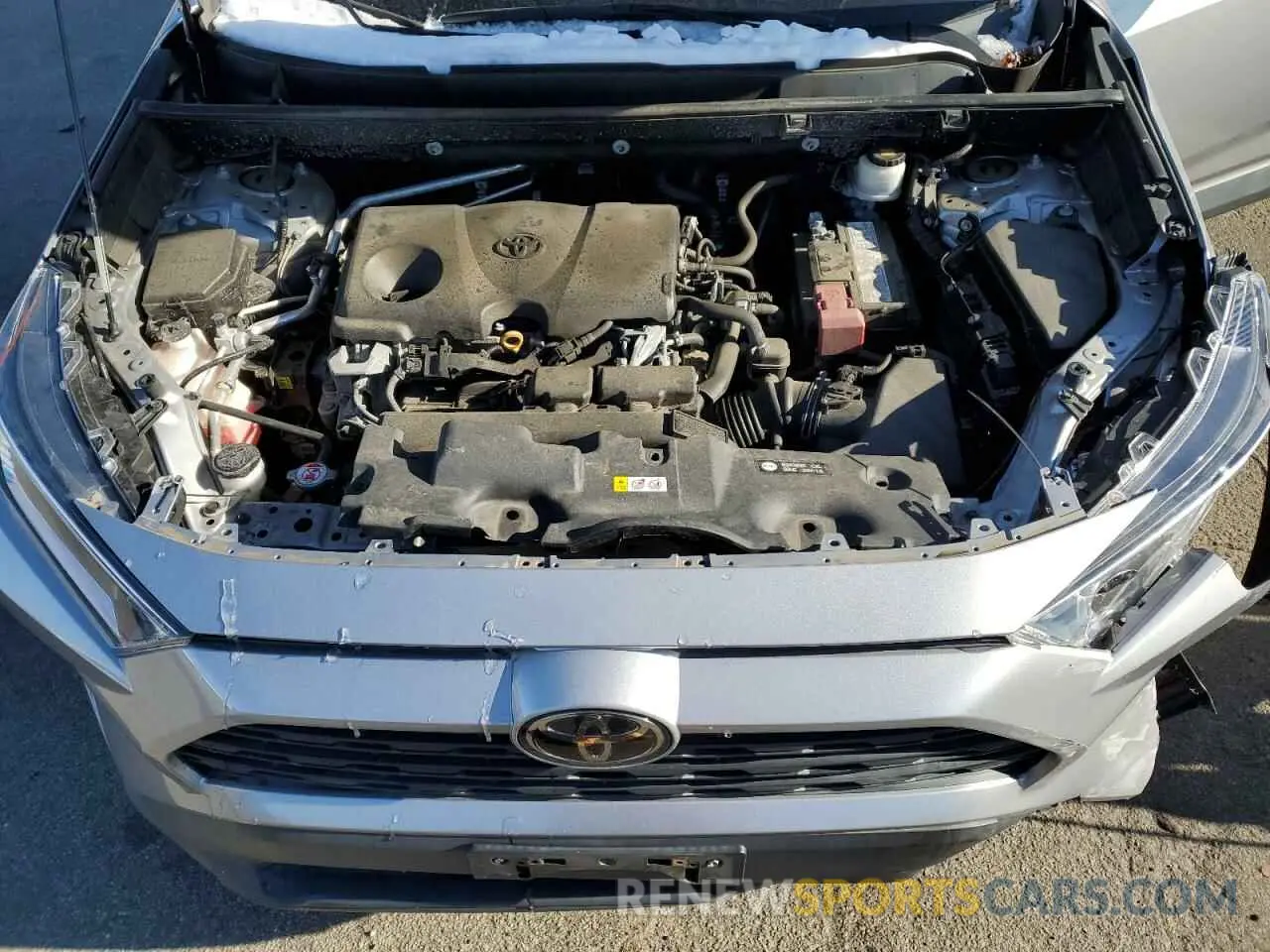 12 fotografías del automóvil dañado 2T3A1RFV8KC031456 TOYOTA RAV4 2019