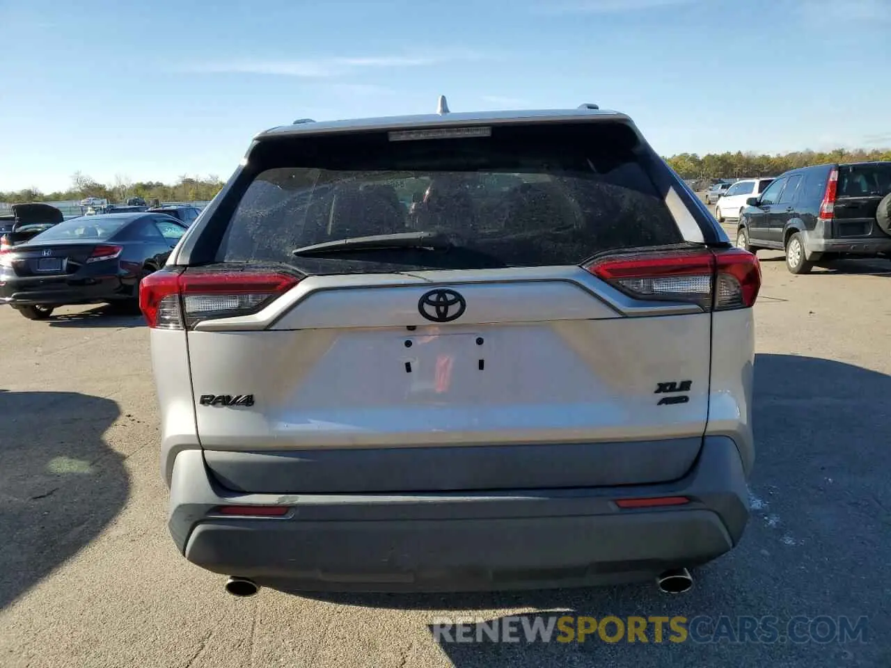6 fotografías del automóvil dañado 2T3A1RFV8KC031456 TOYOTA RAV4 2019