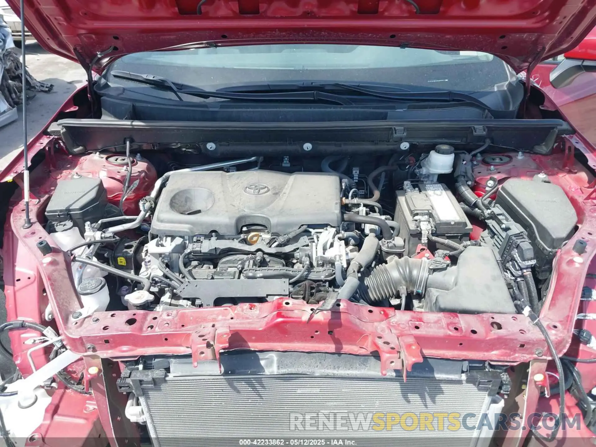 10 fotografías del automóvil dañado 2T3A1RFV8KW080641 TOYOTA RAV4 2019