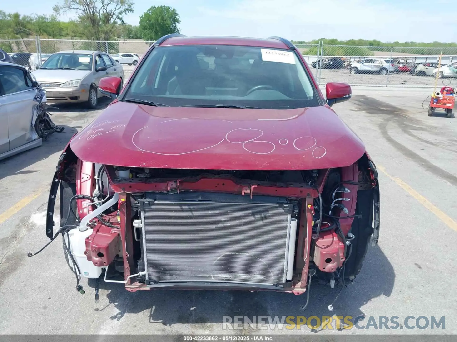 12 fotografías del automóvil dañado 2T3A1RFV8KW080641 TOYOTA RAV4 2019