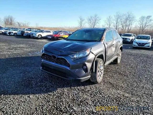 2 fotografías del automóvil dañado 2T3A1RFV9KC046256 TOYOTA RAV4 2019