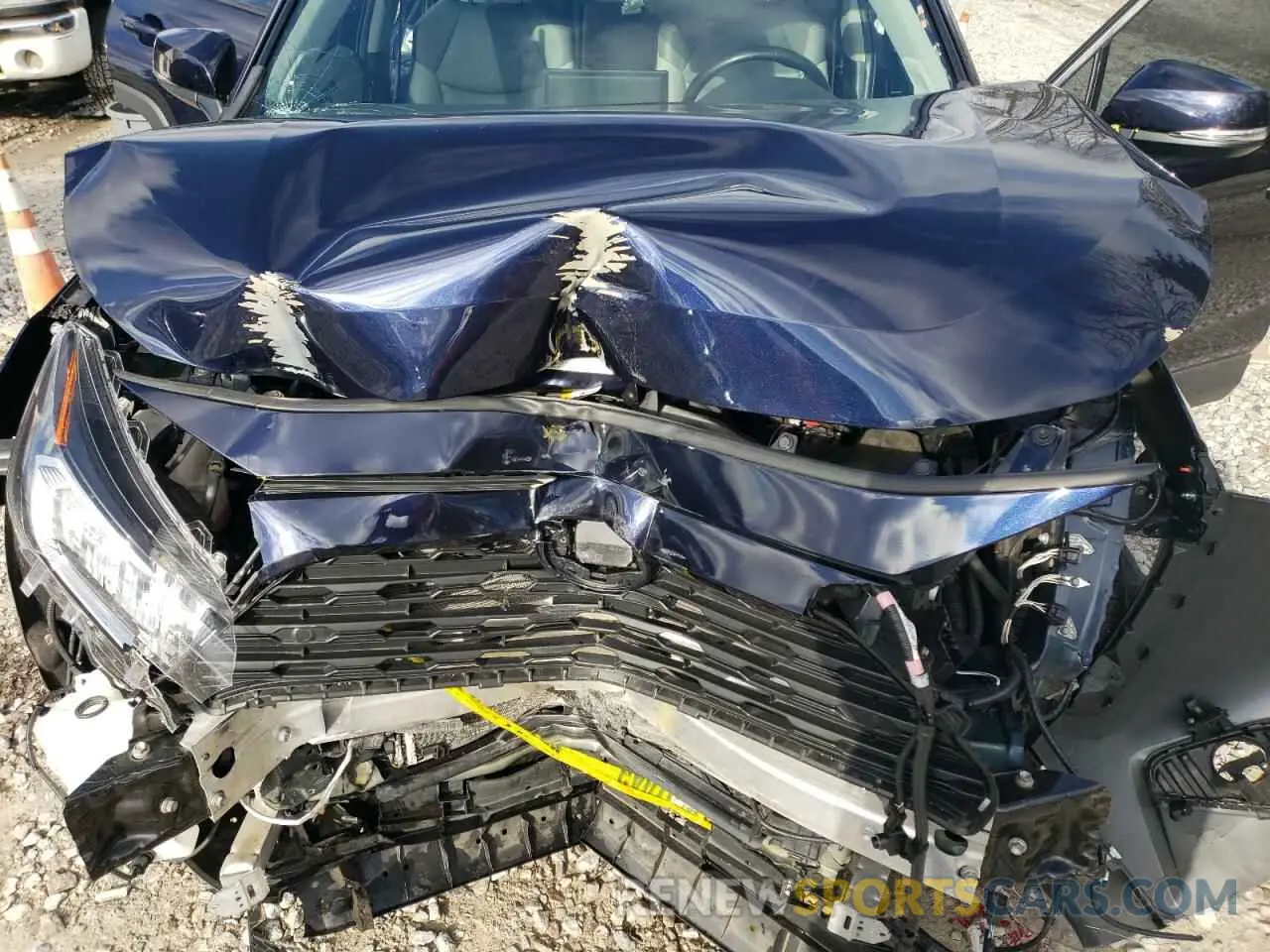 12 fotografías del automóvil dañado 2T3A1RFV9KW054758 TOYOTA RAV4 2019
