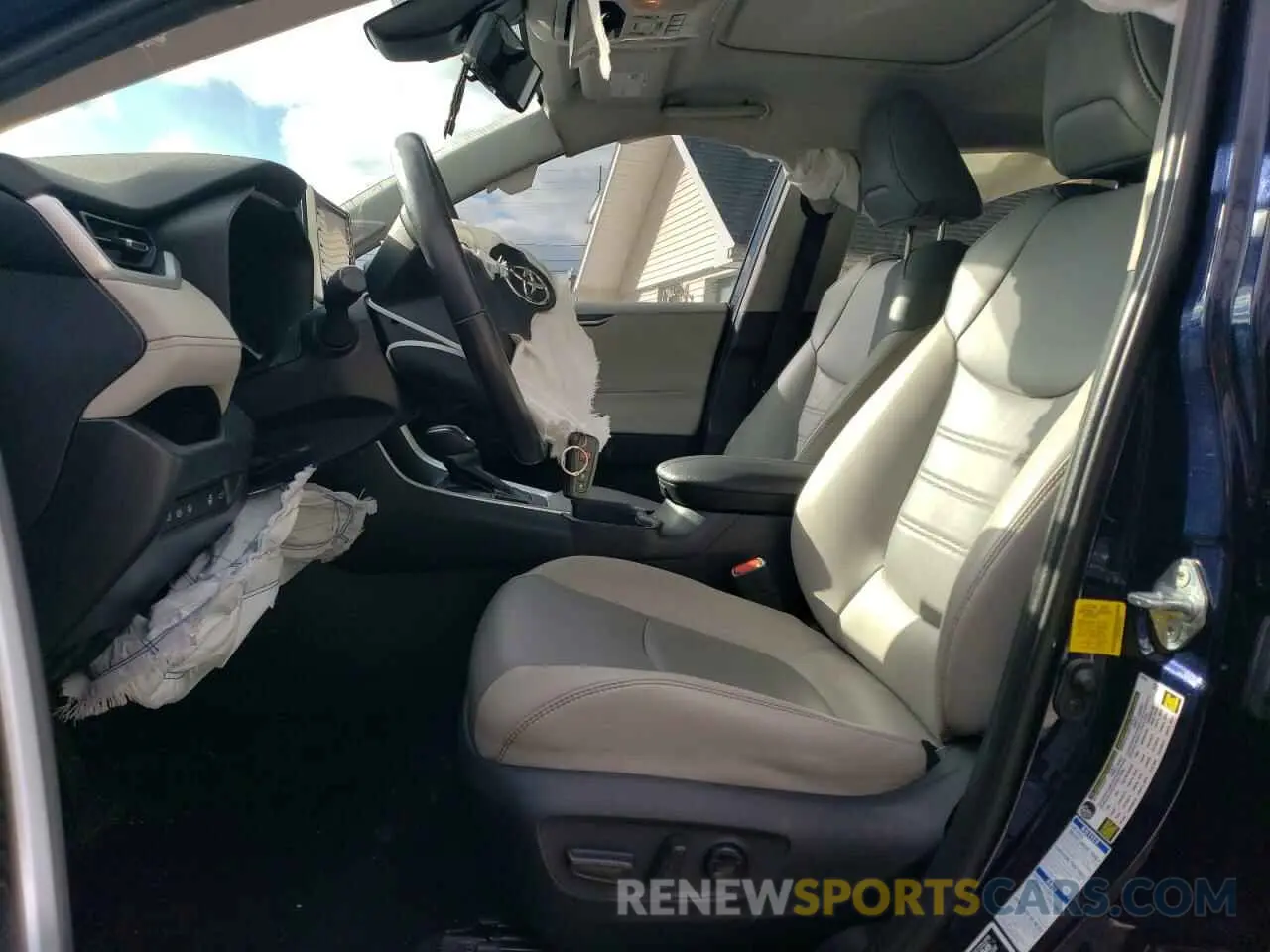 7 fotografías del automóvil dañado 2T3A1RFV9KW054758 TOYOTA RAV4 2019