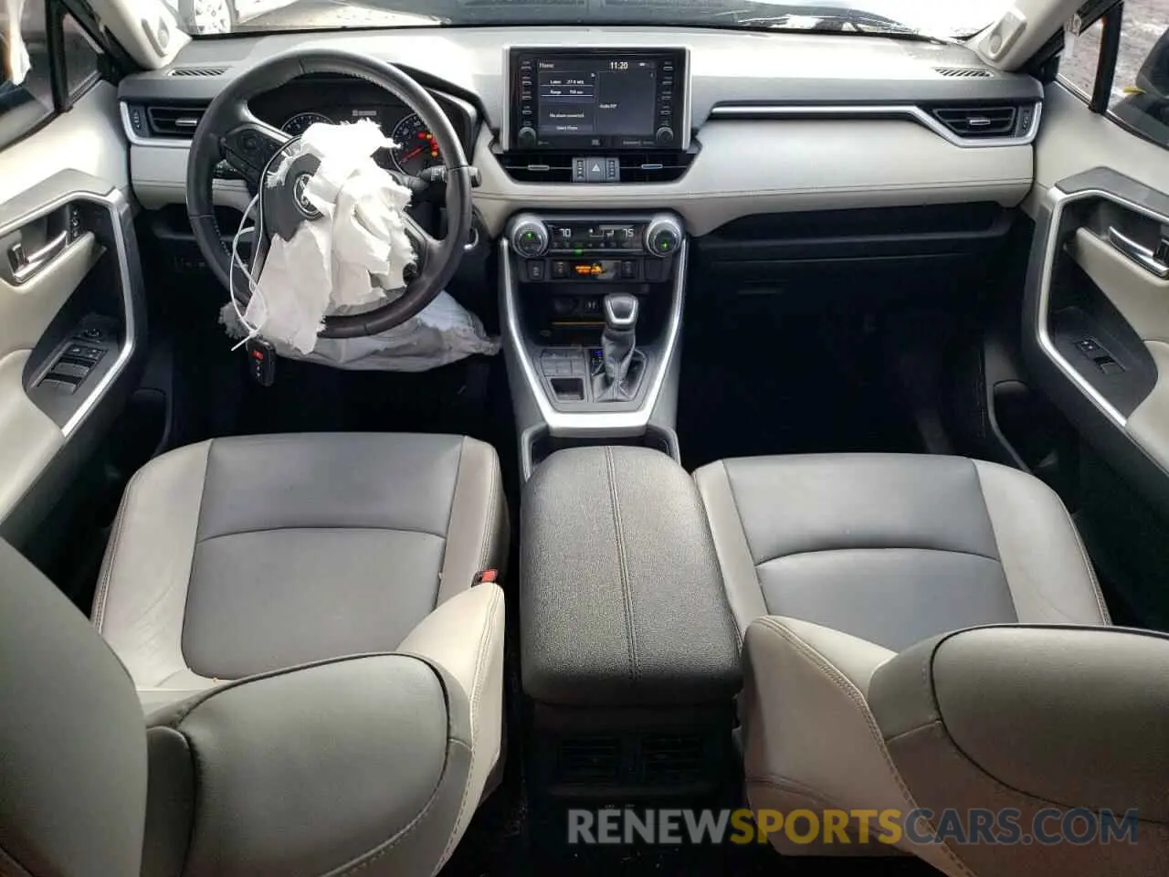 8 fotografías del automóvil dañado 2T3A1RFV9KW054758 TOYOTA RAV4 2019