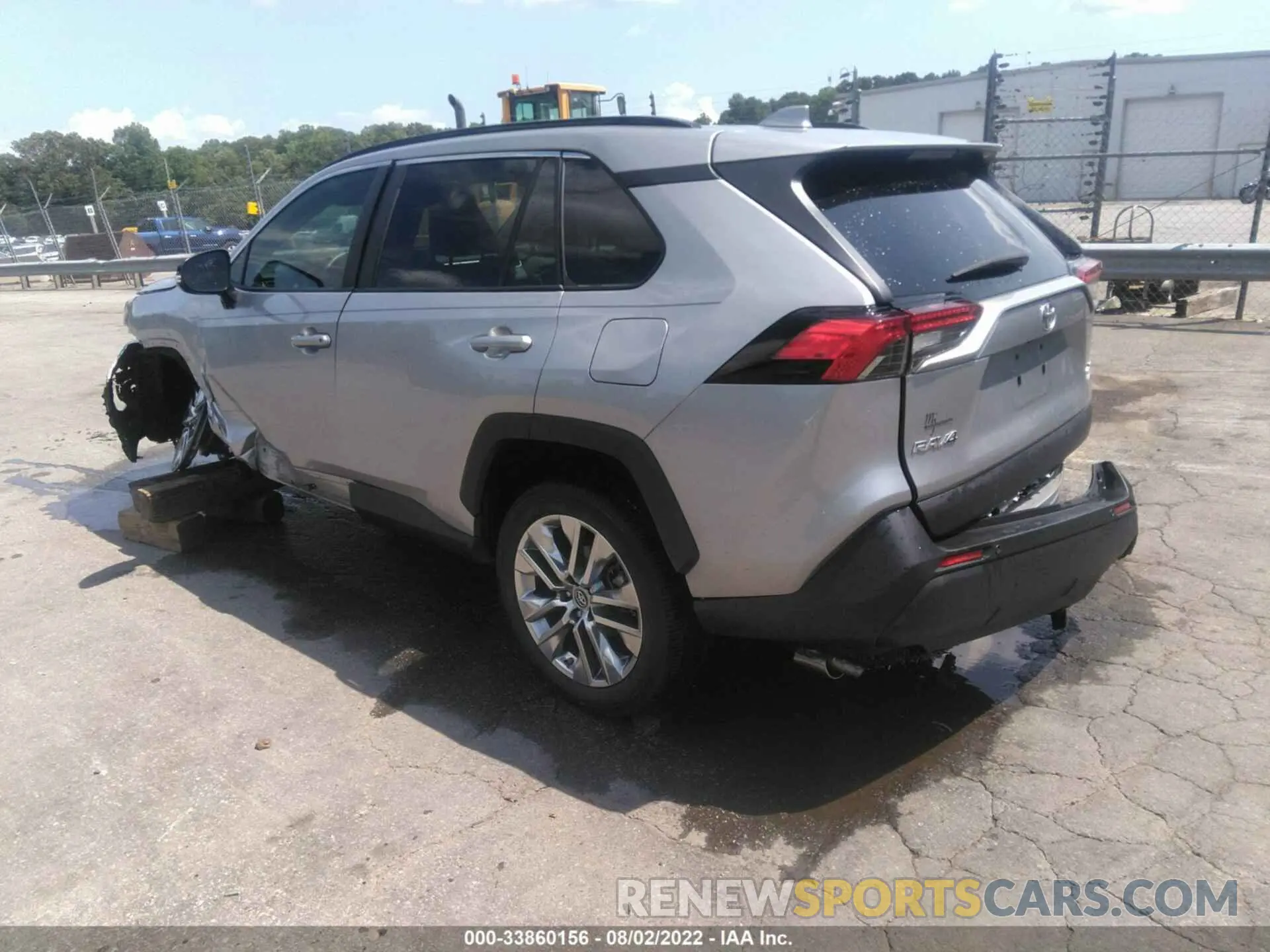 3 fotografías del automóvil dañado 2T3A1RFVXKC043690 TOYOTA RAV4 2019