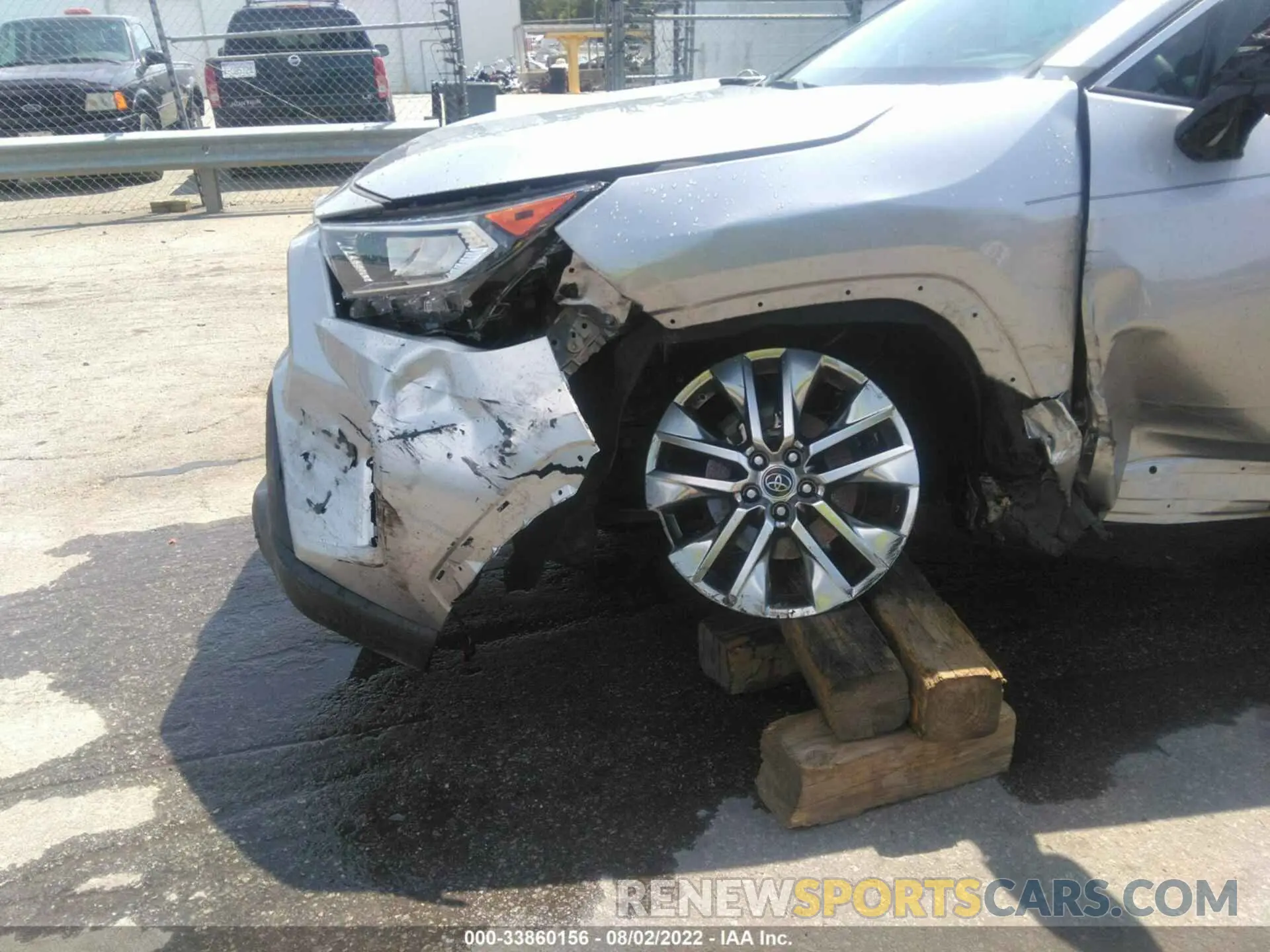 6 fotografías del automóvil dañado 2T3A1RFVXKC043690 TOYOTA RAV4 2019
