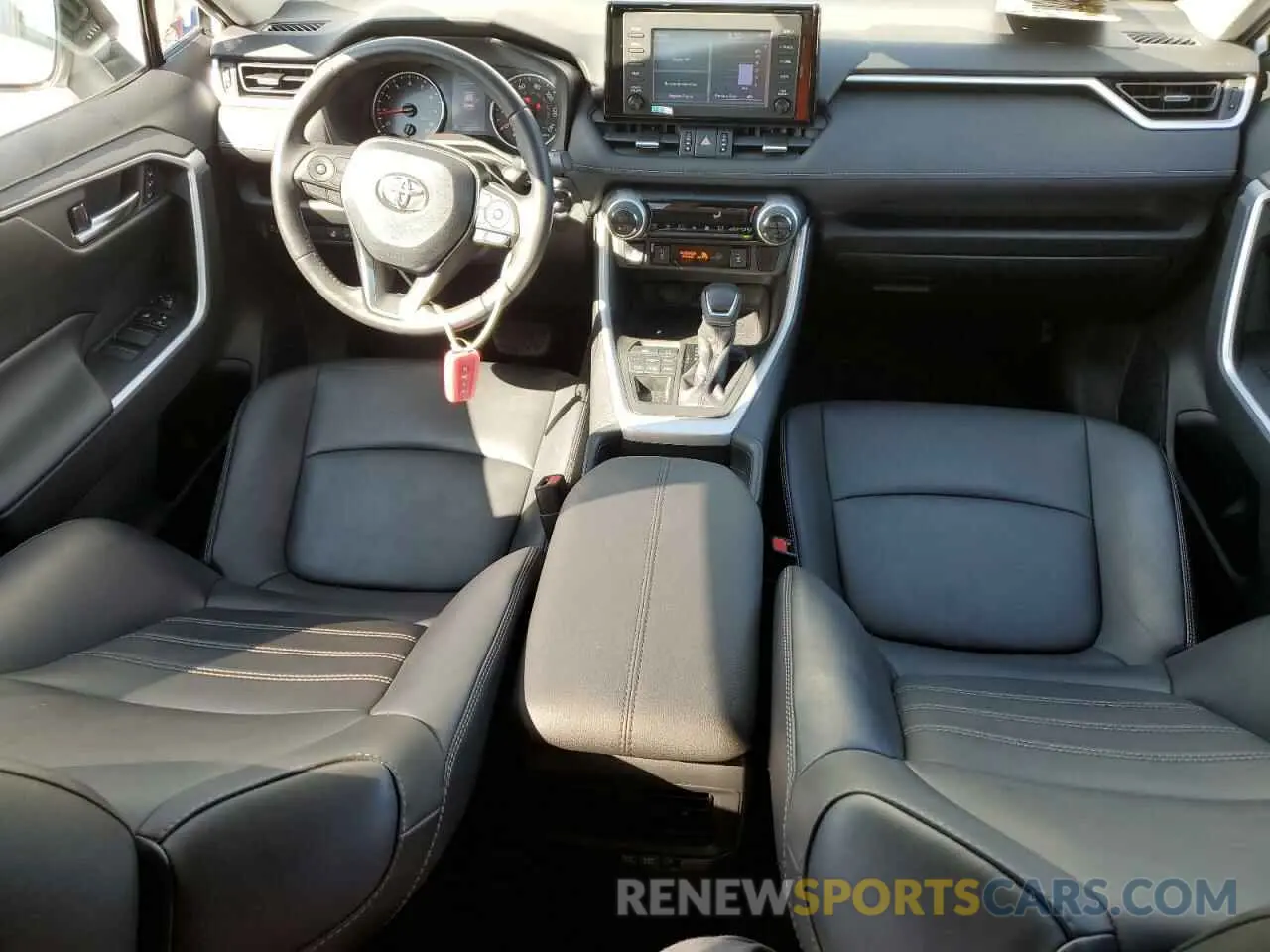 8 fotografías del automóvil dañado 2T3A1RFVXKC044970 TOYOTA RAV4 2019