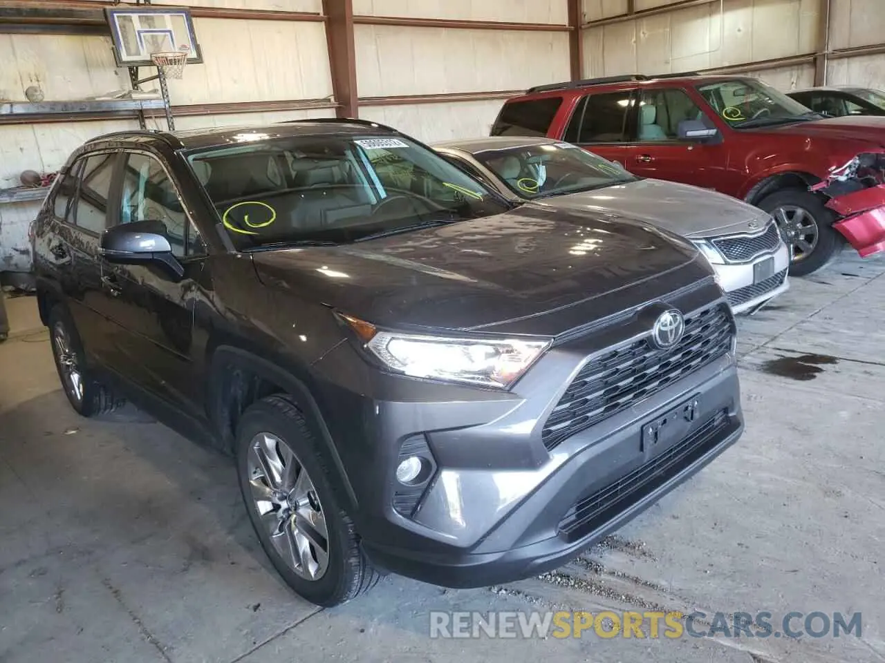 1 fotografías del automóvil dañado 2T3A1RFVXKW008436 TOYOTA RAV4 2019