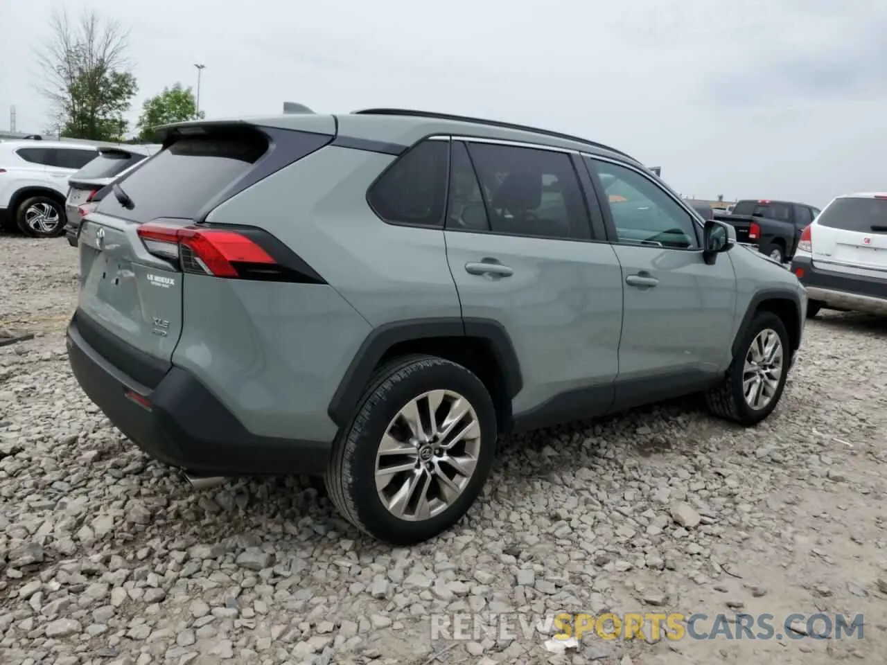 3 fotografías del automóvil dañado 2T3A1RFVXKW023048 TOYOTA RAV4 2019