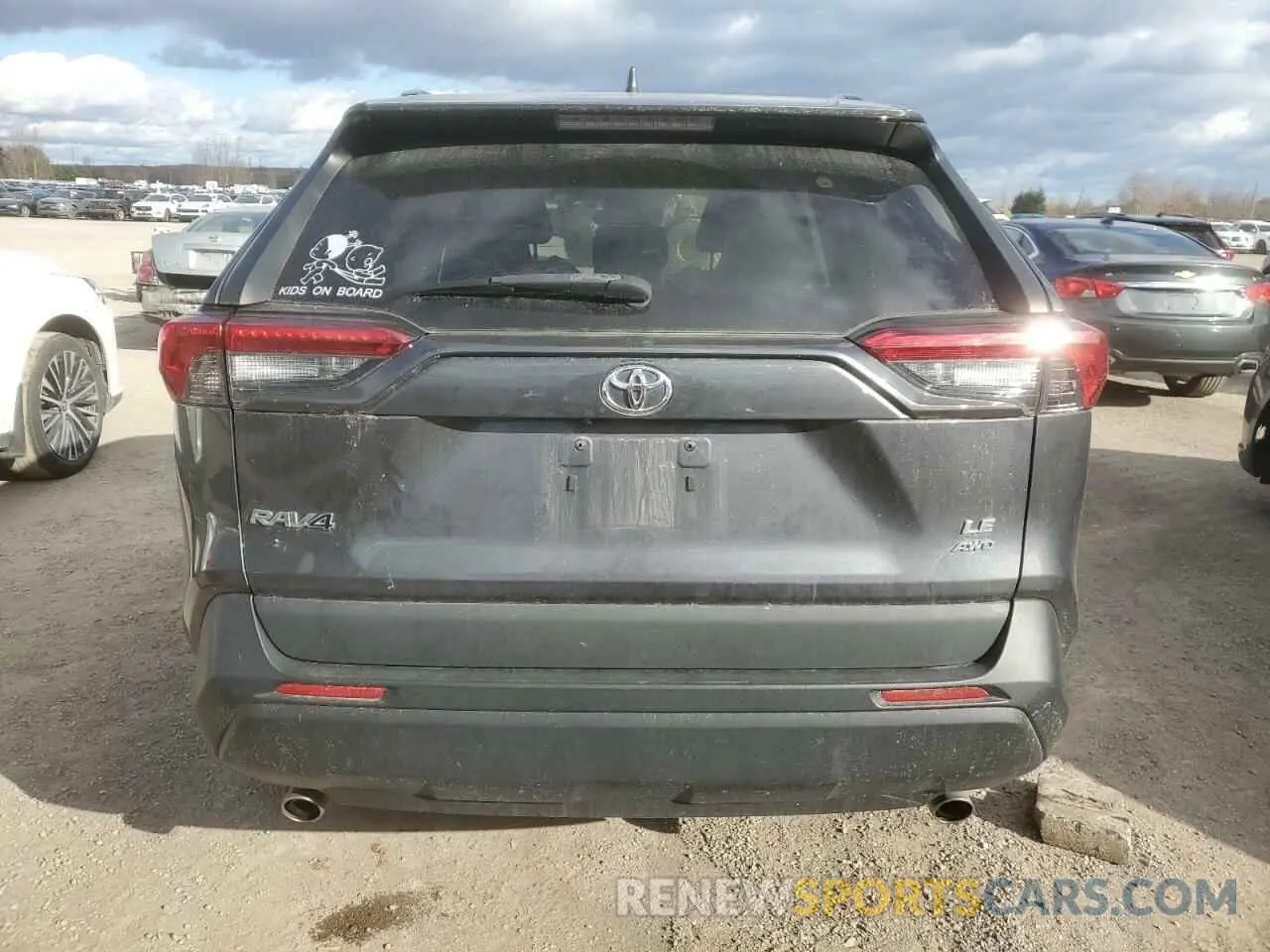 6 fotografías del automóvil dañado 2T3B1RFV0KW018655 TOYOTA RAV4 2019