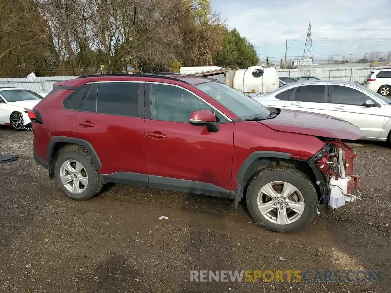 4 fotografías del automóvil dañado 2T3B1RFV3KC031482 TOYOTA RAV4 2019