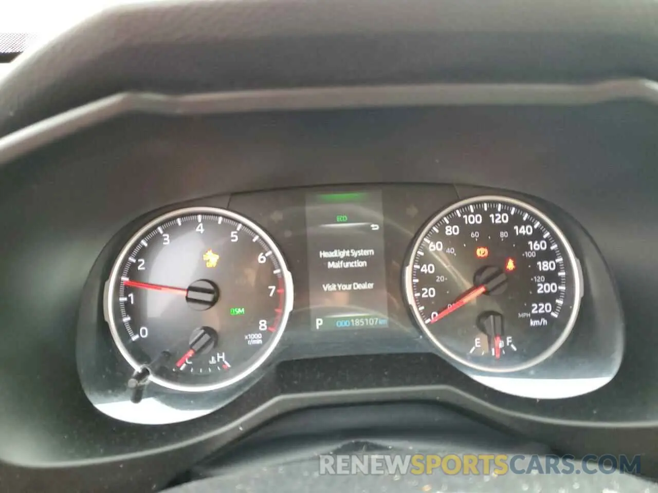 9 fotografías del automóvil dañado 2T3B1RFV3KC031482 TOYOTA RAV4 2019