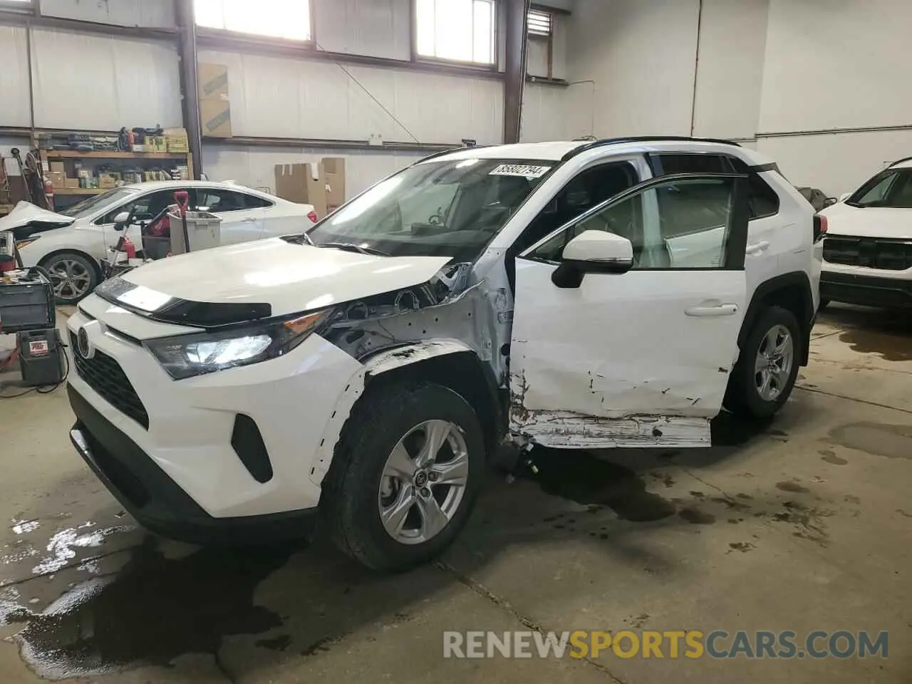1 fotografías del automóvil dañado 2T3B1RFV8KW016135 TOYOTA RAV4 2019