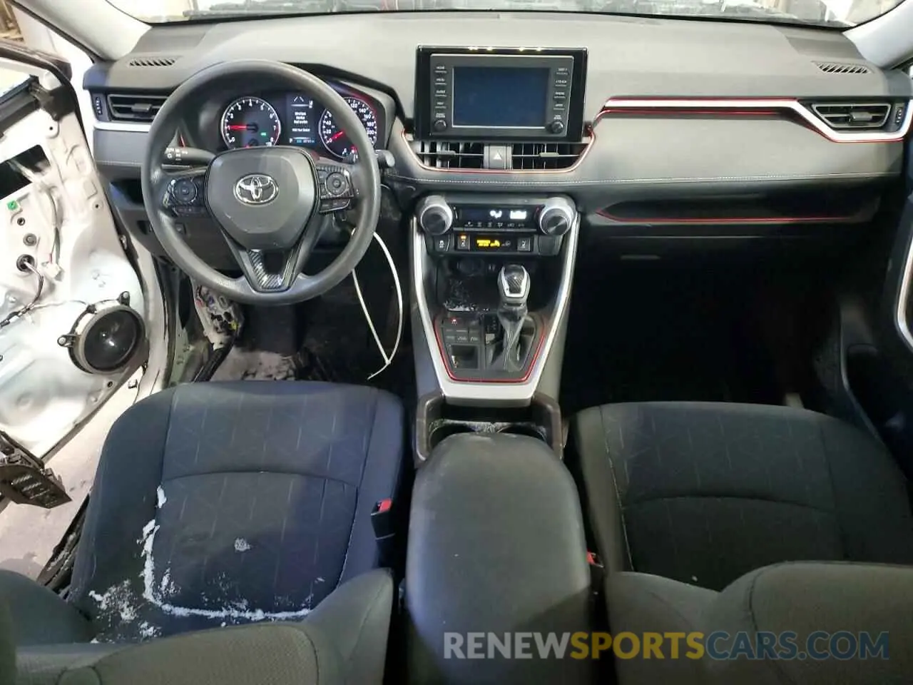 8 fotografías del automóvil dañado 2T3B1RFV8KW016135 TOYOTA RAV4 2019