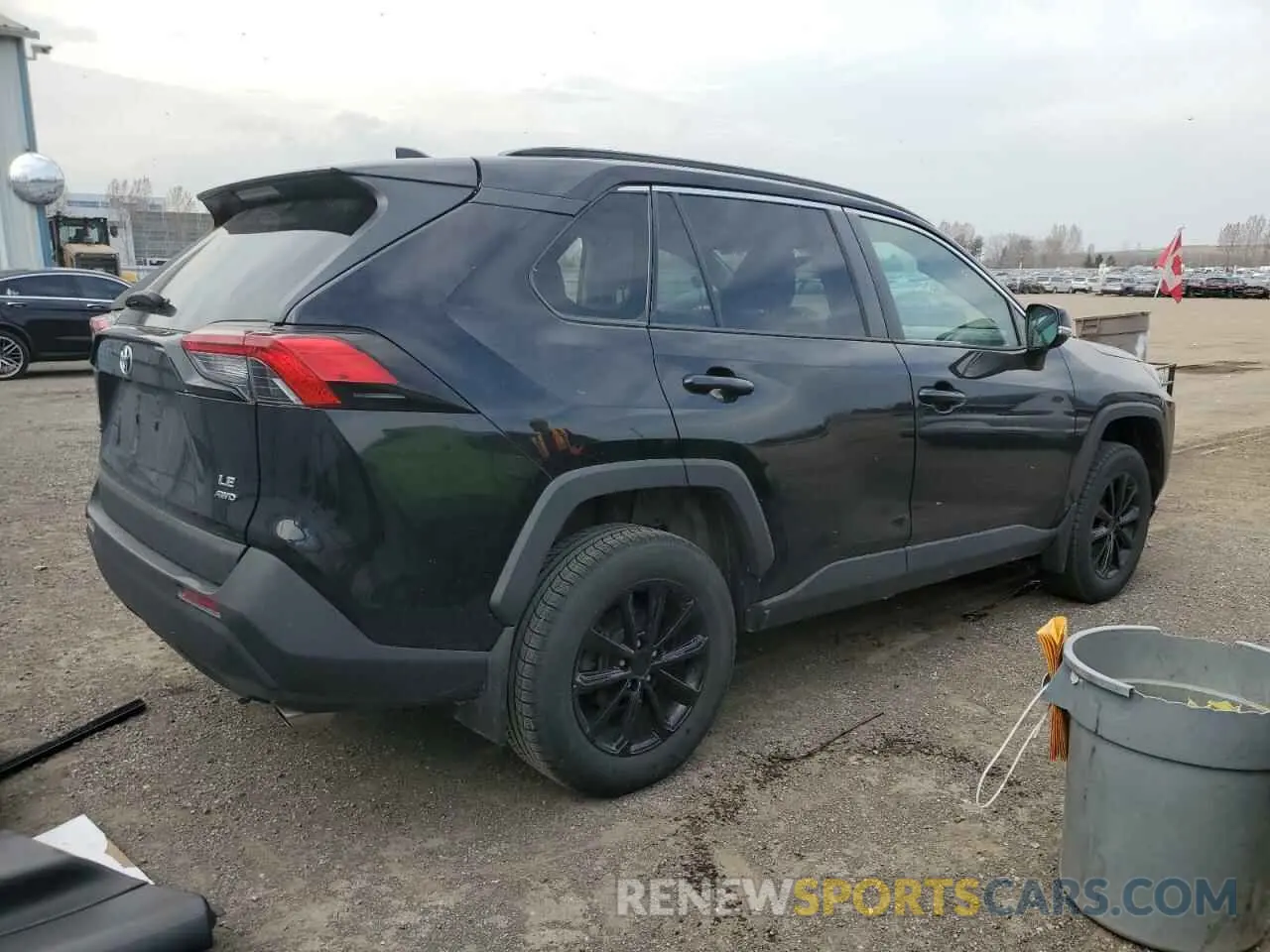 3 fotografías del automóvil dañado 2T3B1RFV9KC014993 TOYOTA RAV4 2019