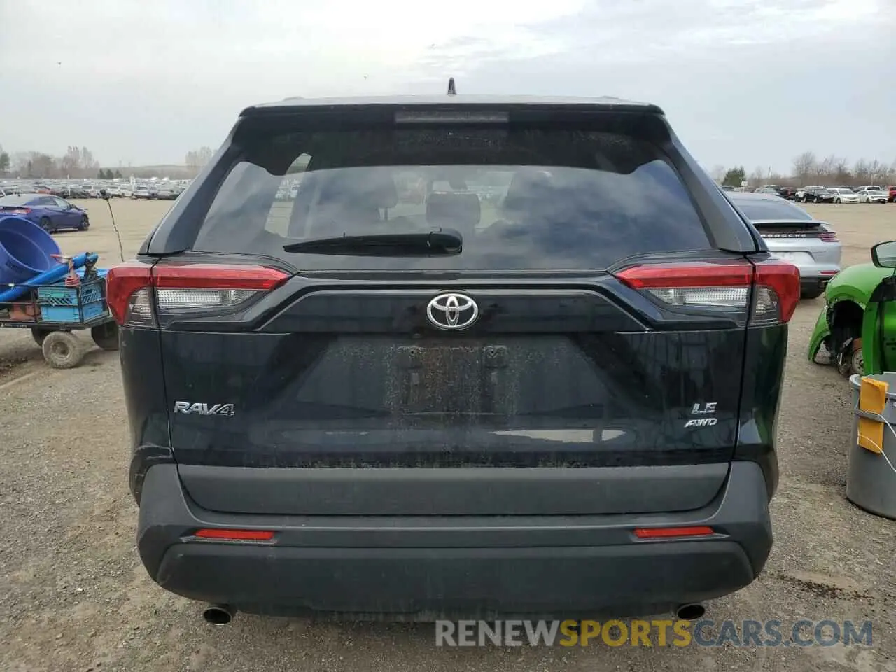 6 fotografías del automóvil dañado 2T3B1RFV9KC014993 TOYOTA RAV4 2019