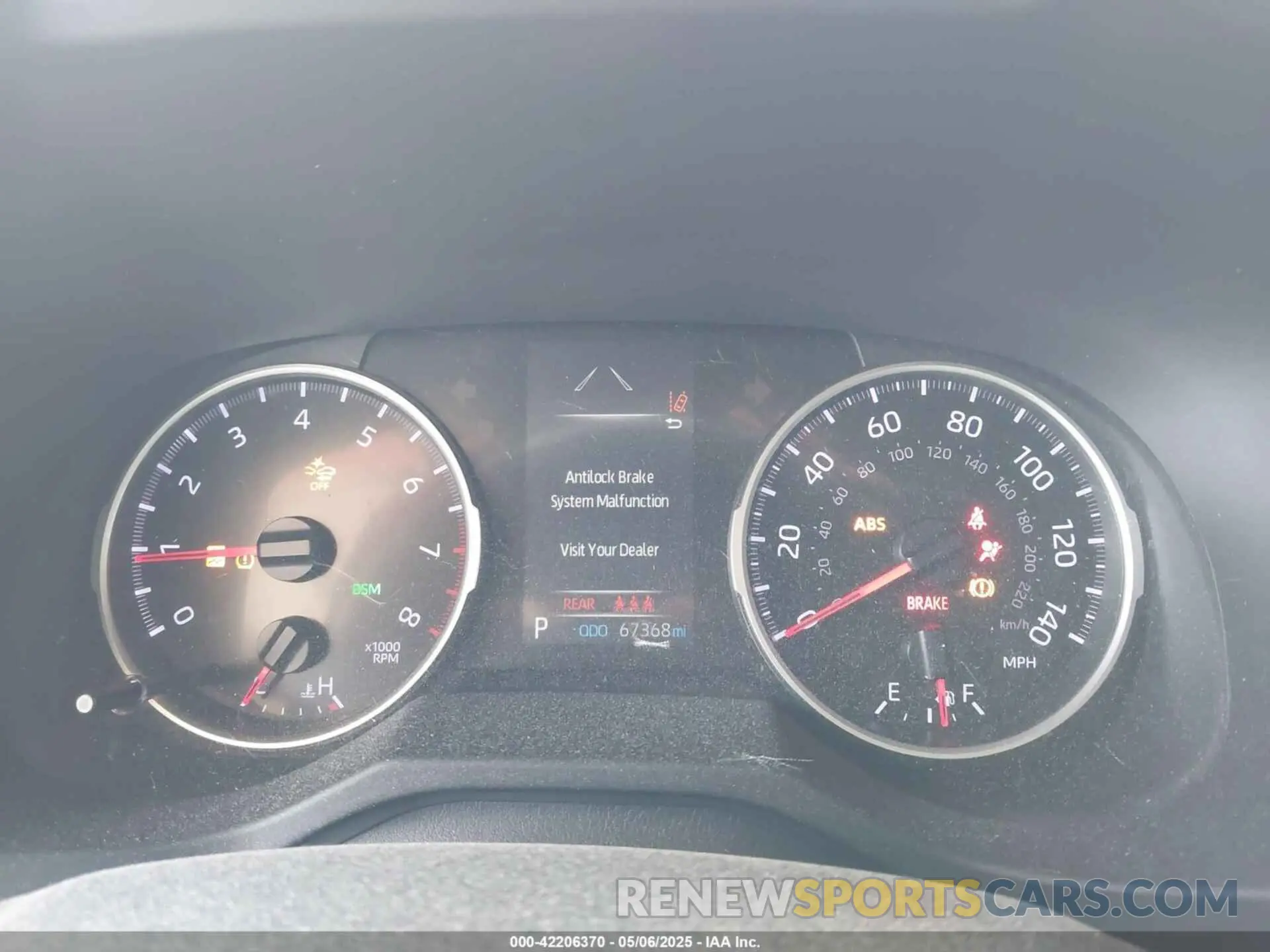 7 fotografías del automóvil dañado 2T3C1RFV0KW034830 TOYOTA RAV4 2019