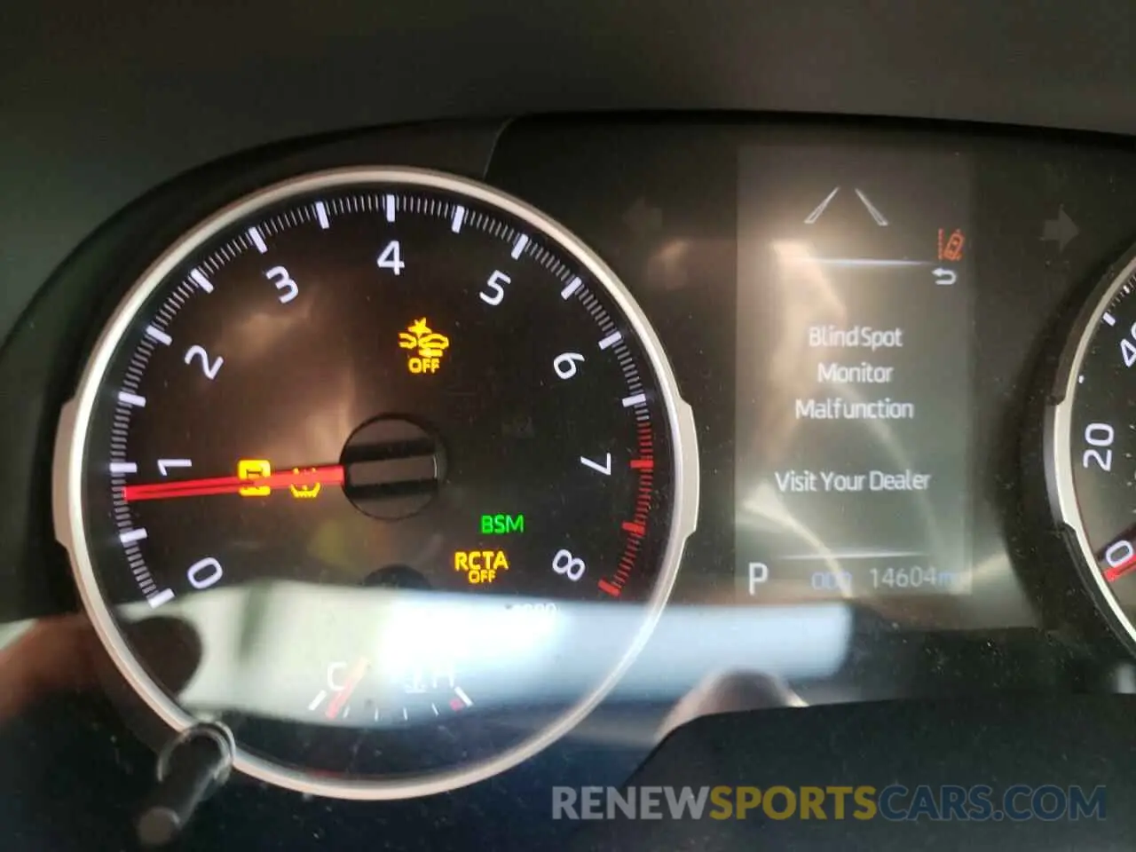 8 fotografías del automóvil dañado 2T3C1RFV1KW006681 TOYOTA RAV4 2019