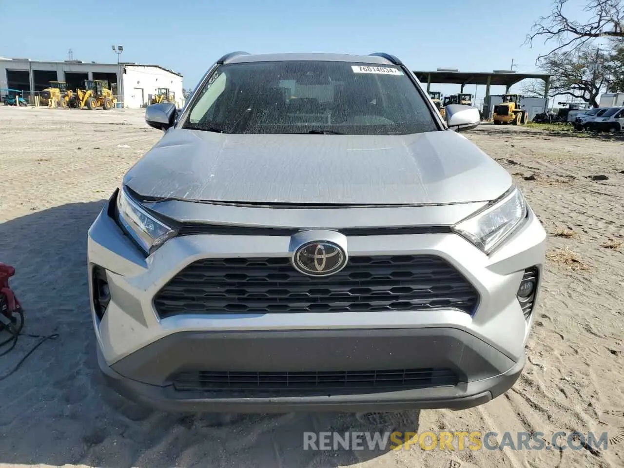 5 fotografías del automóvil dañado 2T3C1RFV1KW044010 TOYOTA RAV4 2019