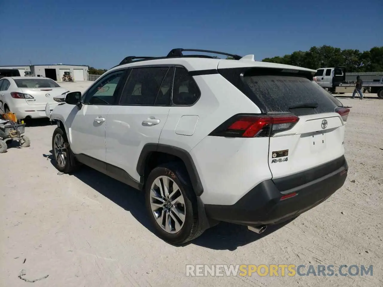 3 fotografías del automóvil dañado 2T3C1RFV2KW017950 TOYOTA RAV4 2019
