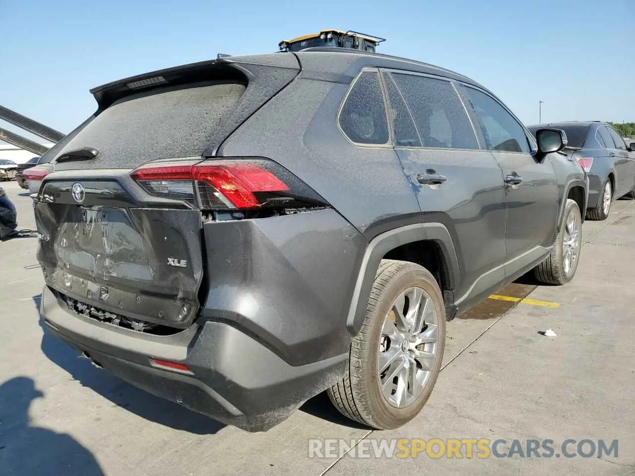4 fotografías del automóvil dañado 2T3C1RFV3KC033009 TOYOTA RAV4 2019