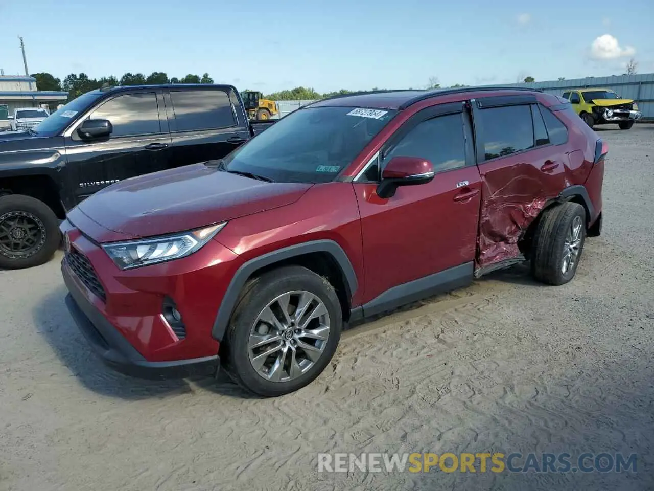 1 fotografías del automóvil dañado 2T3C1RFV3KW056868 TOYOTA RAV4 2019