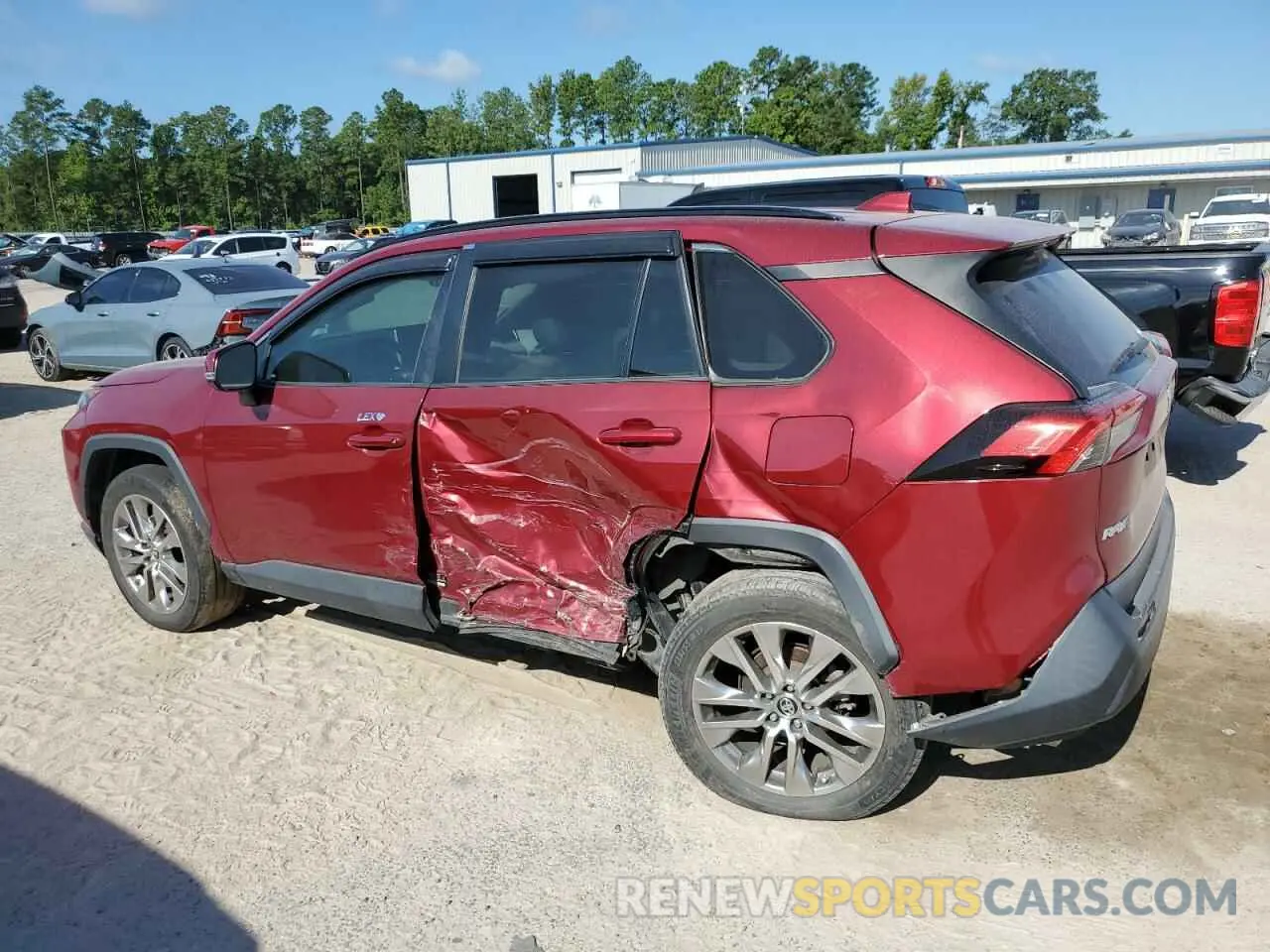 2 fotografías del automóvil dañado 2T3C1RFV3KW056868 TOYOTA RAV4 2019