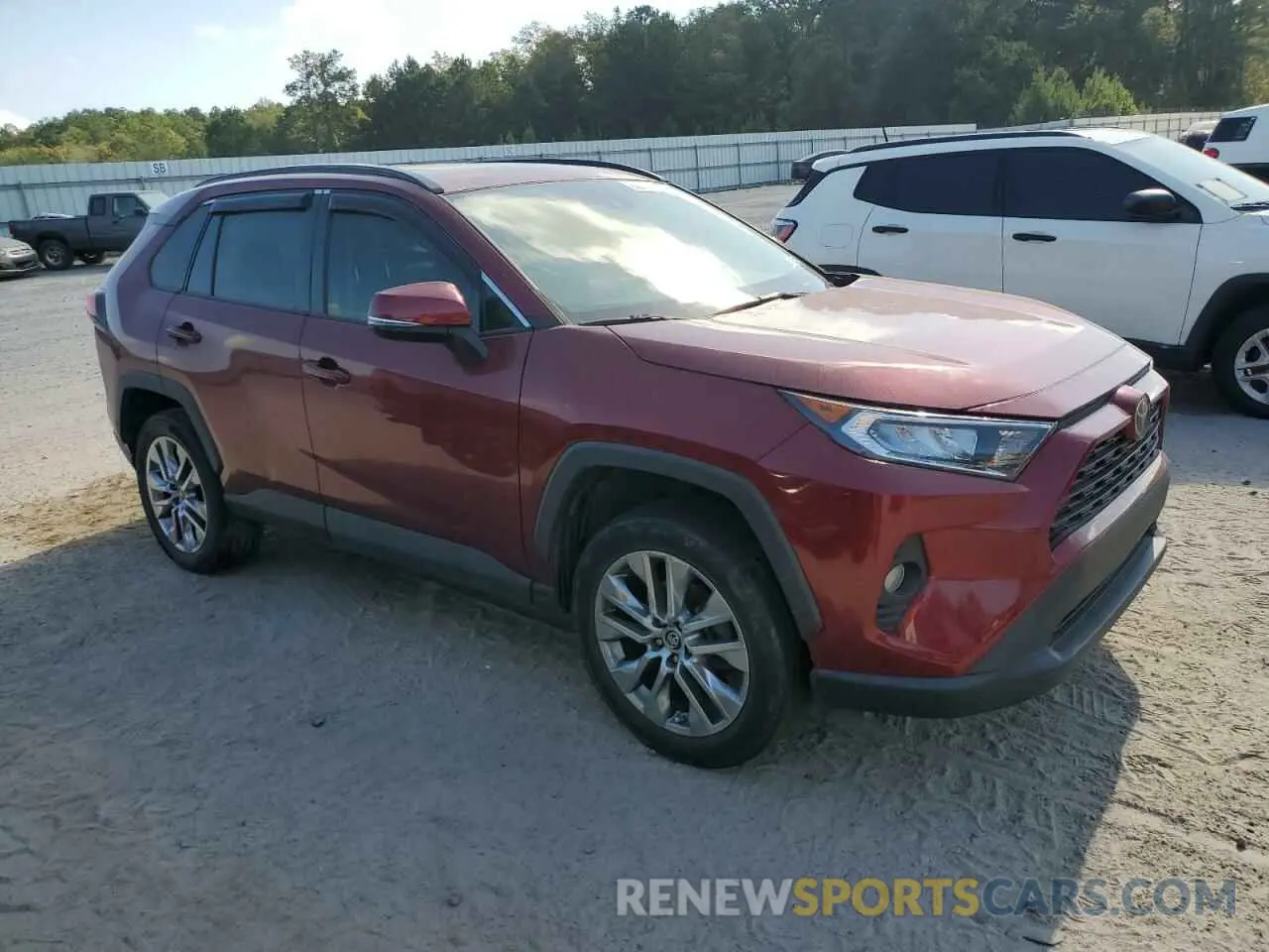 4 fotografías del automóvil dañado 2T3C1RFV3KW056868 TOYOTA RAV4 2019