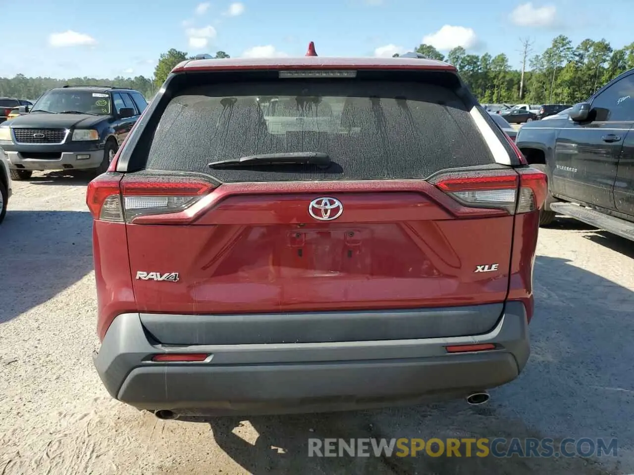 6 fotografías del automóvil dañado 2T3C1RFV3KW056868 TOYOTA RAV4 2019