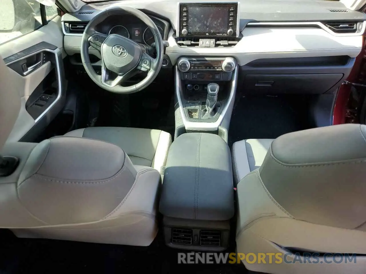 8 fotografías del automóvil dañado 2T3C1RFV3KW056868 TOYOTA RAV4 2019