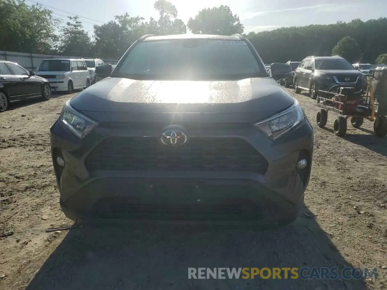 5 fotografías del automóvil dañado 2T3C1RFV4KC006949 TOYOTA RAV4 2019
