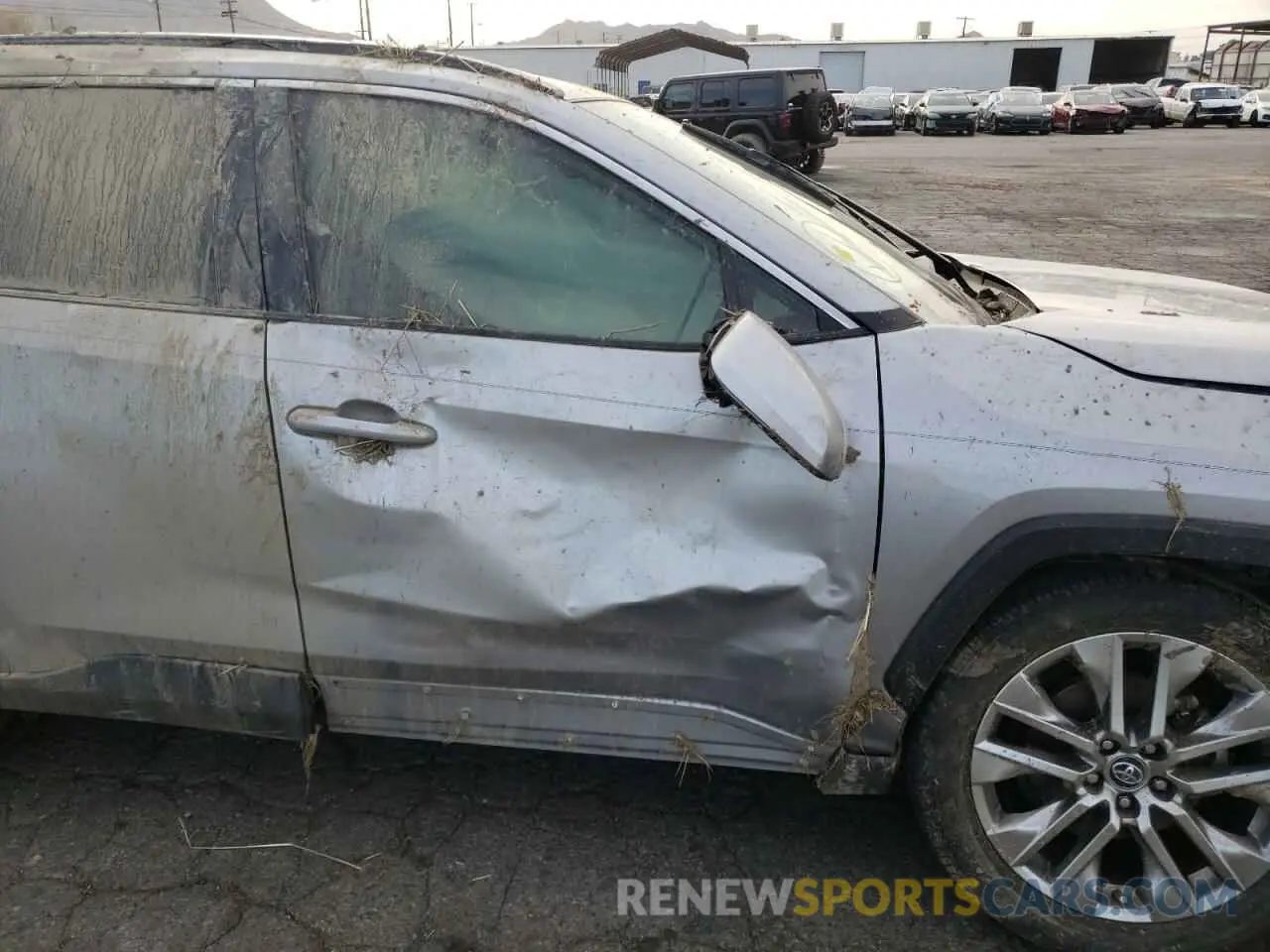 9 fotografías del automóvil dañado 2T3C1RFV4KC028756 TOYOTA RAV4 2019