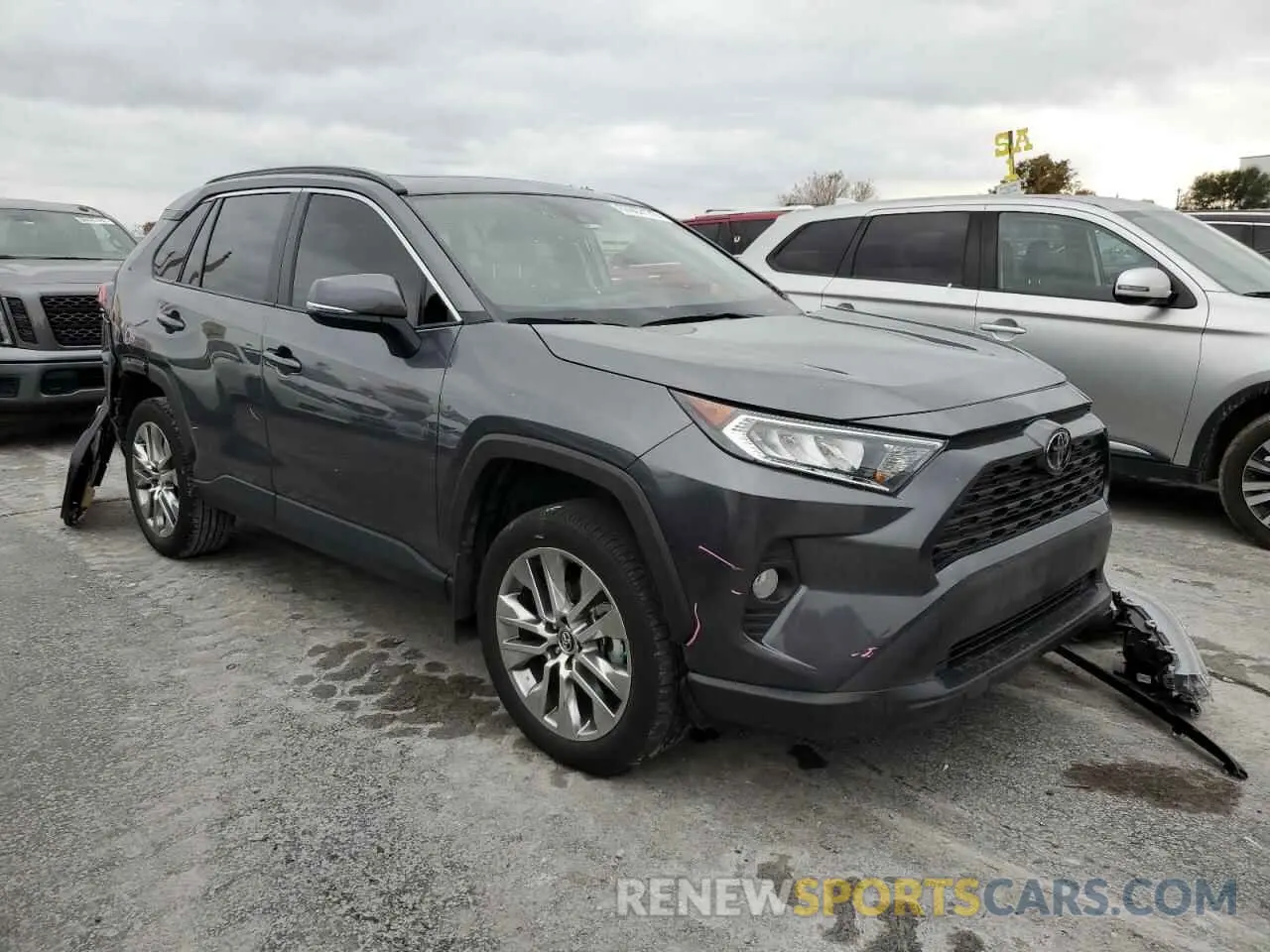 1 fotografías del automóvil dañado 2T3C1RFV4KC033360 TOYOTA RAV4 2019