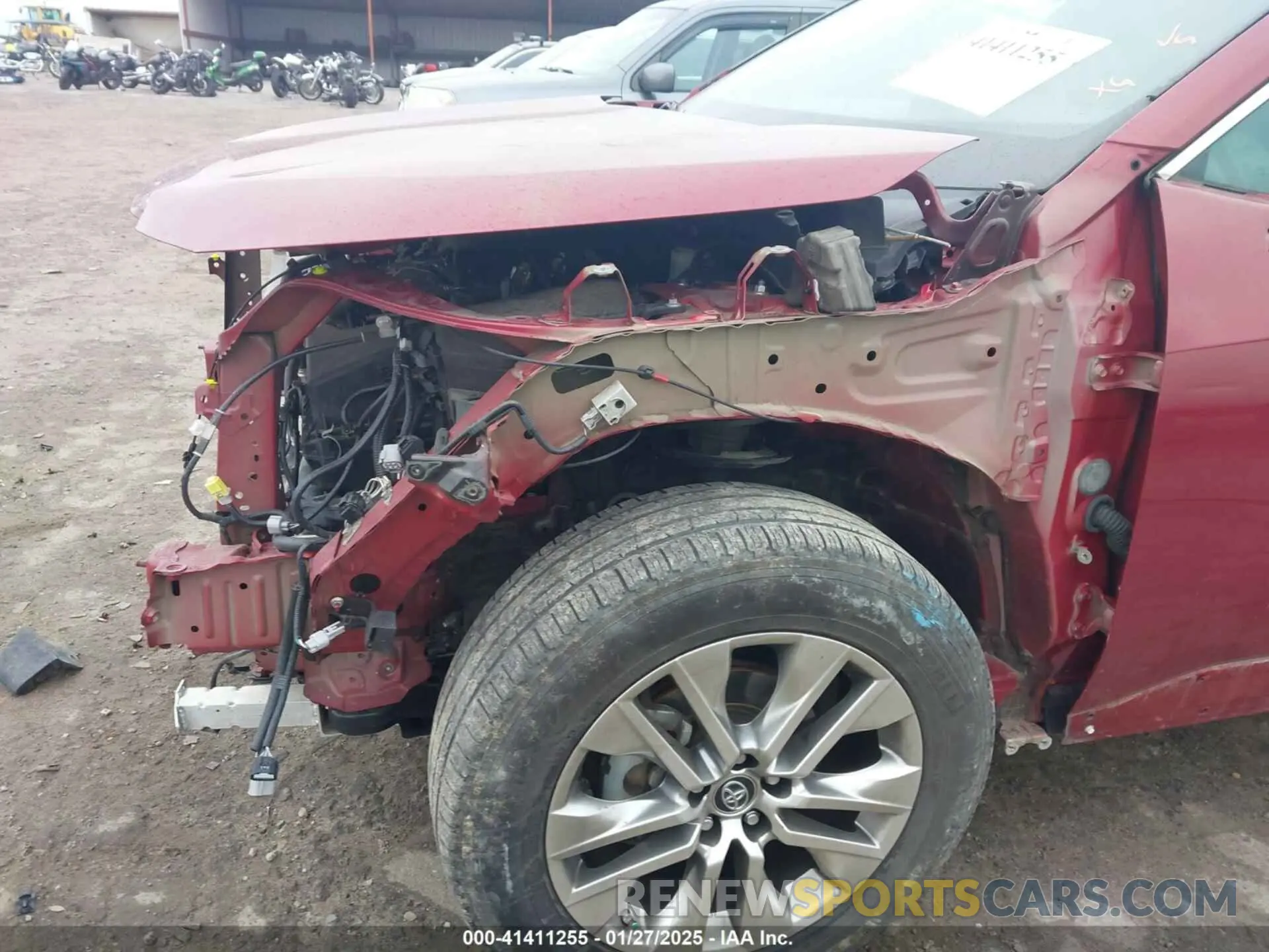6 fotografías del automóvil dañado 2T3C1RFV4KW018419 TOYOTA RAV4 2019