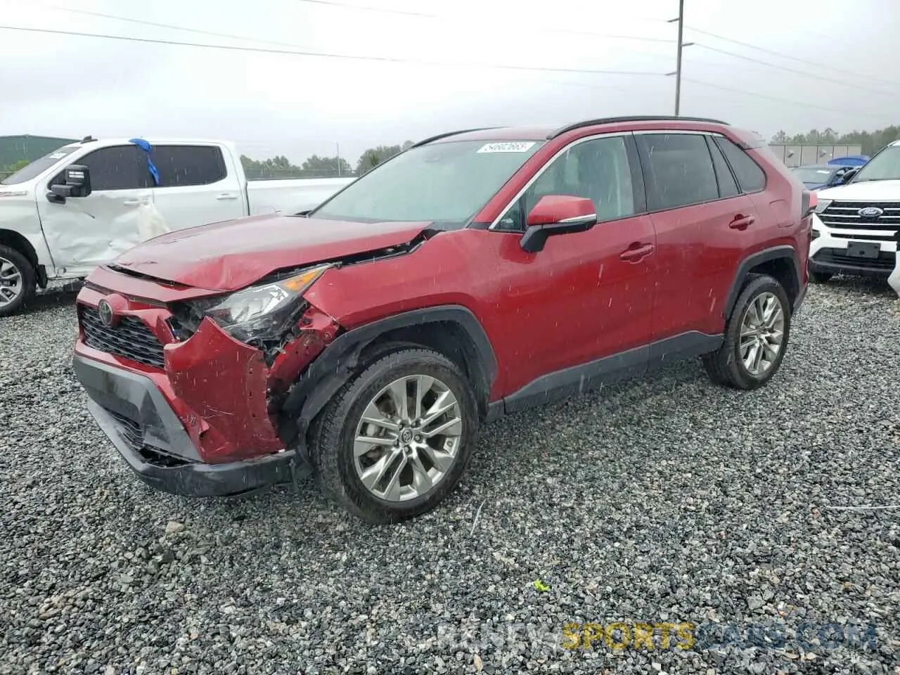 1 fotografías del automóvil dañado 2T3C1RFV5KC013599 TOYOTA RAV4 2019
