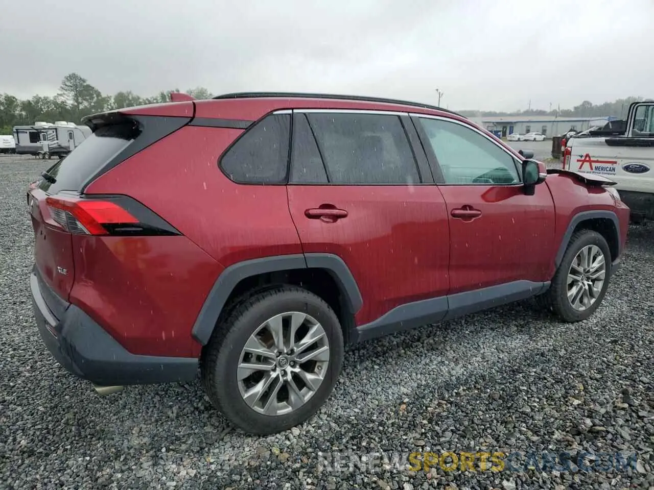 3 fotografías del automóvil dañado 2T3C1RFV5KC013599 TOYOTA RAV4 2019