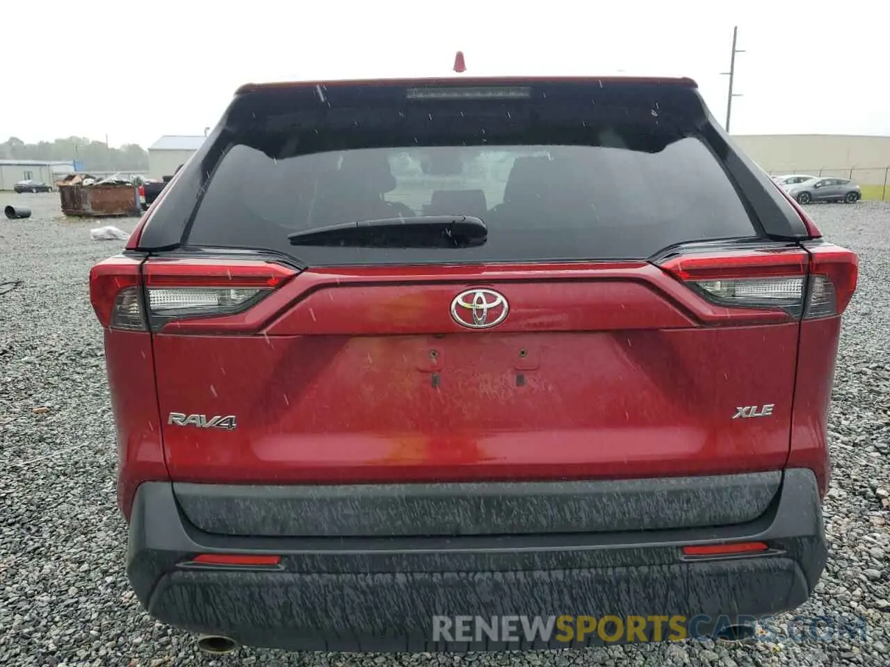 6 fotografías del automóvil dañado 2T3C1RFV5KC013599 TOYOTA RAV4 2019