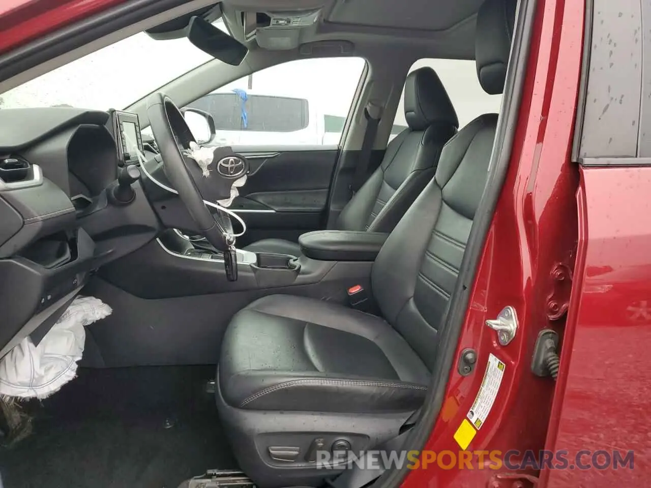 7 fotografías del automóvil dañado 2T3C1RFV5KC013599 TOYOTA RAV4 2019