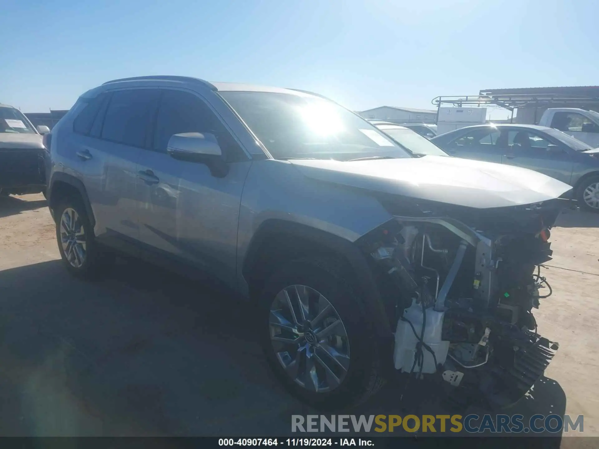 1 fotografías del automóvil dañado 2T3C1RFV5KW031180 TOYOTA RAV4 2019