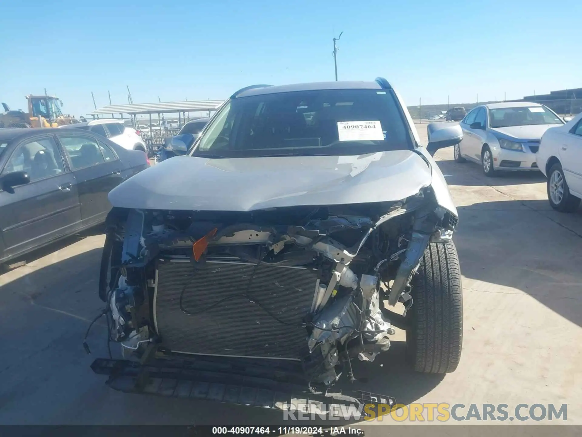 11 fotografías del automóvil dañado 2T3C1RFV5KW031180 TOYOTA RAV4 2019