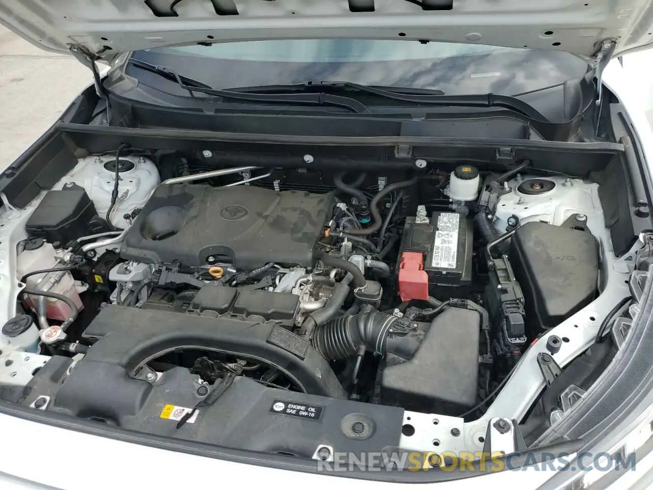 11 fotografías del automóvil dañado 2T3C1RFV5KW056435 TOYOTA RAV4 2019