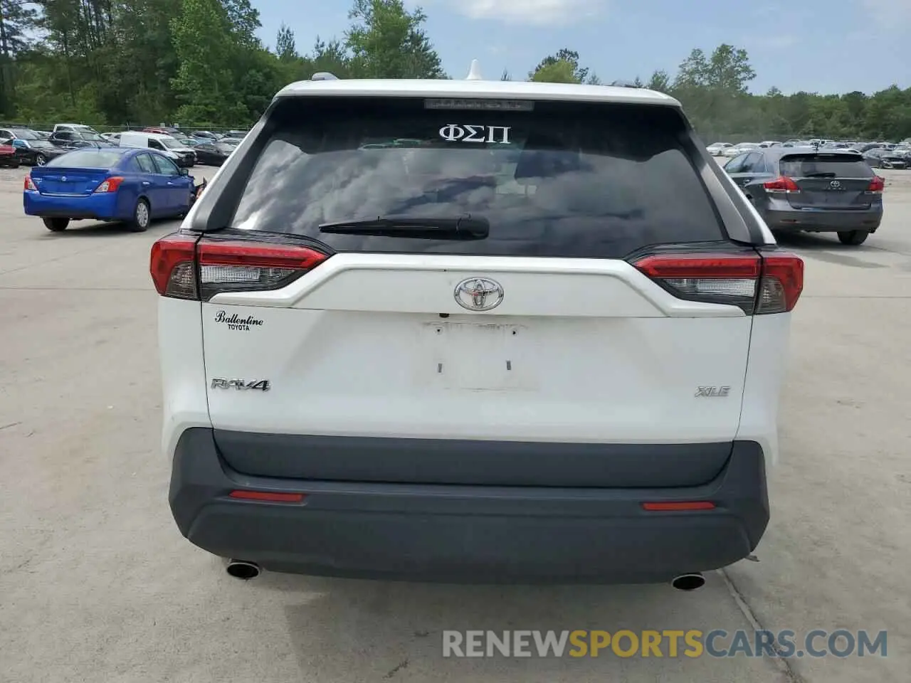 6 fotografías del automóvil dañado 2T3C1RFV5KW056435 TOYOTA RAV4 2019